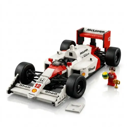 Carro Fórmula 1 Ayrton Senna Mclaren Mp4/4 Blocos De Montar