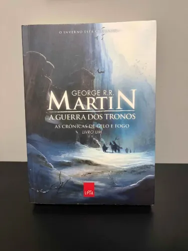 A Guerra dos Tronos George RR Martin Livro Um Cronicas de Gelo e Fogo