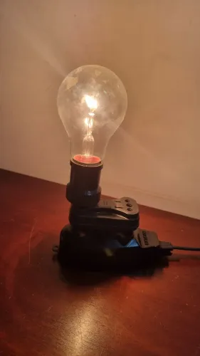 Lâmpada Antiga Osram Incandendente 200w 220v Cristal Raridade Anos 80