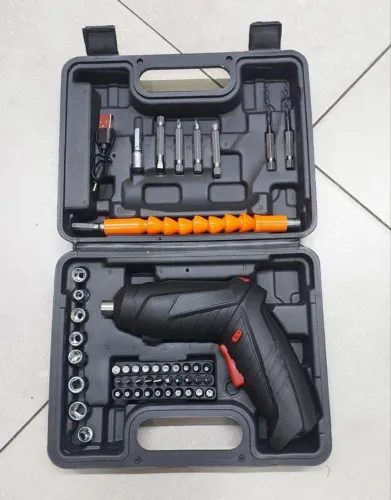 Kit Parafusadeira Doméstica com maleta