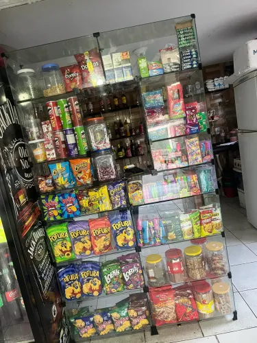 Balcão de vidro