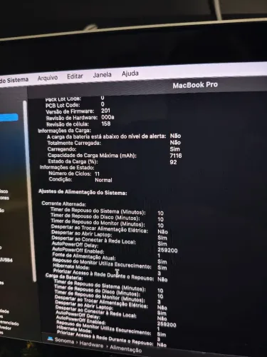 MacBook pro retina A1425 8gb 128gb m.2