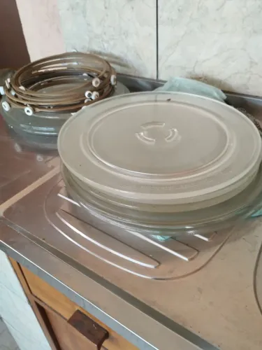 Lote de prantos para microondas.