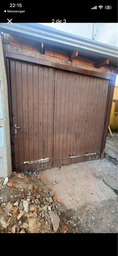 Portão de contra peso