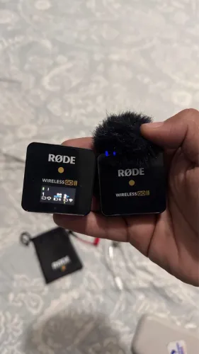 Microfone Wireless Rode GO ll com Acessórios