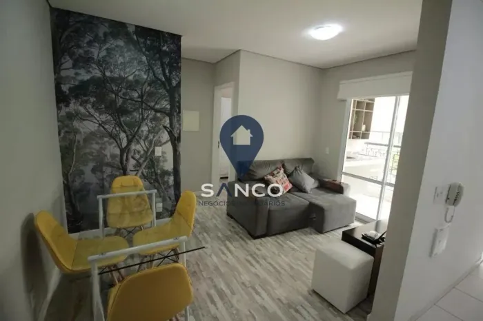 APARTAMENTO MOBILIADO PARA LOCAÇÃO, NO CONDOMÍNIO ATMOSPHERA, NA CIDADE DE JUNDIAÍ