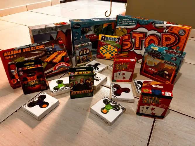 Kit com 10 Jogos para crianças