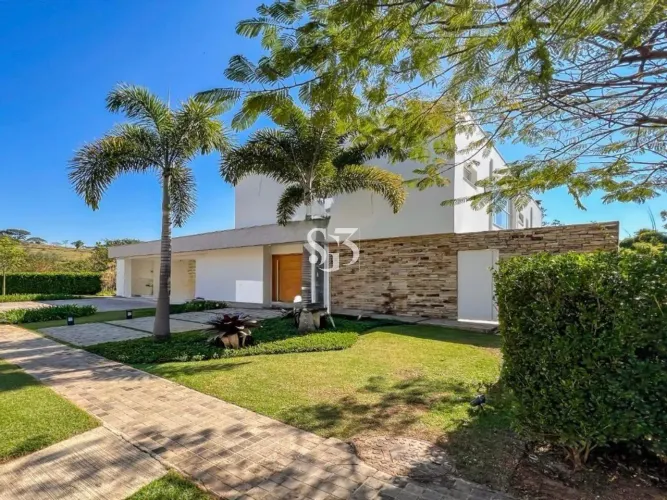 Impecável Casa em Condomínio com 4 Suites em Jaguari, Campinas-SP: 4 quartos, 3 salas, 7 b