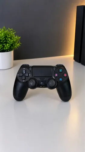 Controle Sem Fio Compatível com PS4 - Preto