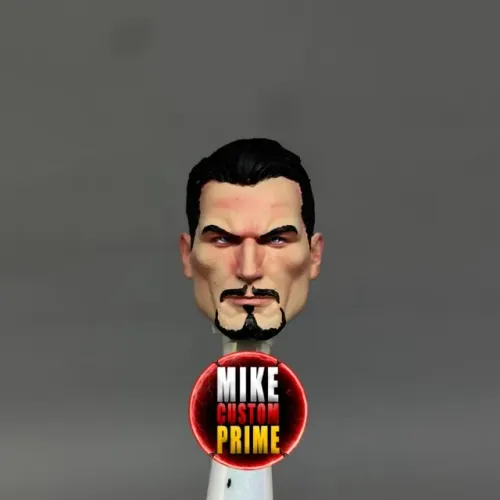 HEAD CUSTOM TONY STARK PADRÃO MARVEL LEGNDS DE ARMADURA