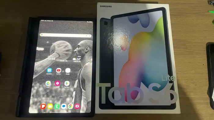Tablet Galaxy Tab S S6 Lite SM-P619 64GB + 8GB Cartão SD