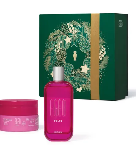 Kit presente Boticário egeo dolce Novo com dois itens
