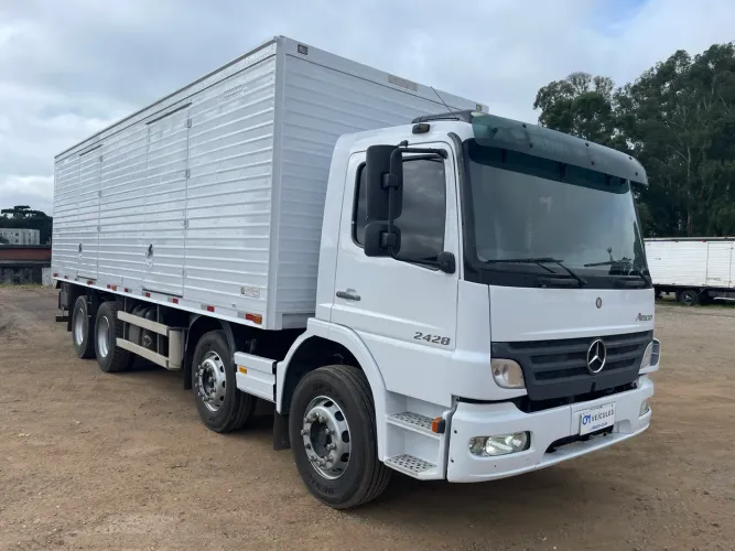 MB 2428 ATEGO BITRUCK 2011/11 BAU LINSHALM 8,00X2,60 alt.