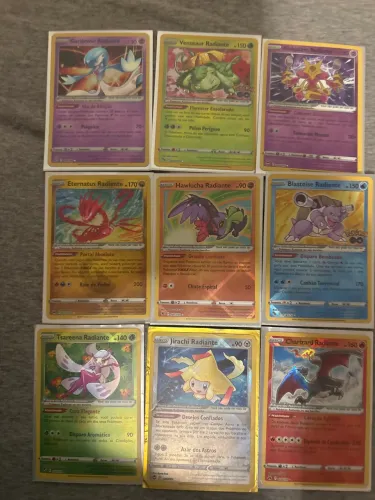Cartas de Pokémon shiny