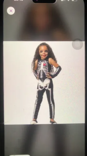 Fantasia Halloween nova infantil e adulto