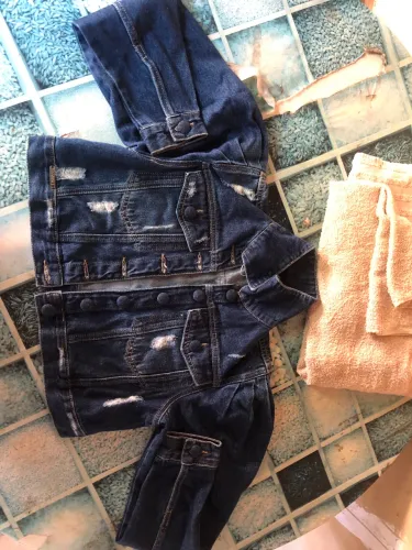 Jaqueta Jeans Unna | Tam. P | R$50 | Usada Semi Nova