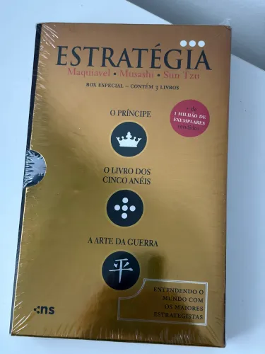 BOX DE LIVROS ESTRATÉGIA