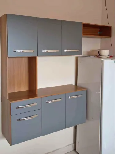 Armário de cozinha de parede Entrega Rápida e Montagem Grátis