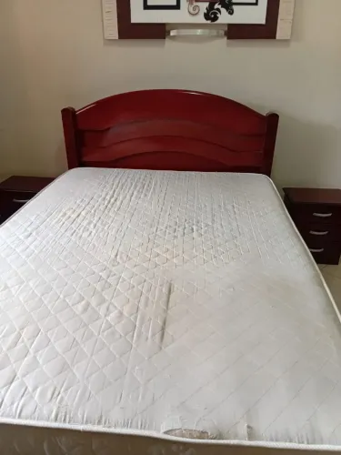 Cama e colchão