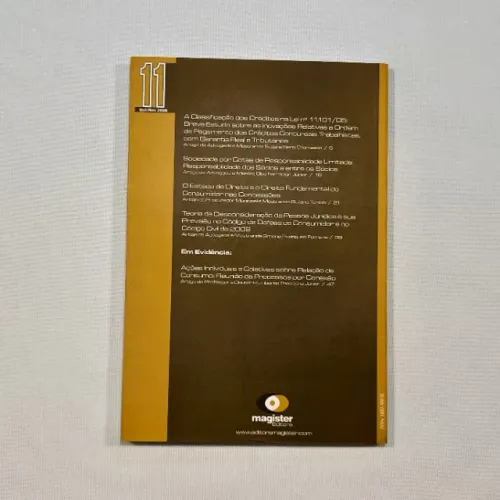 Revista Magister de Direito Empresarial, Concorrencial e do Consumidor (nº 11)
