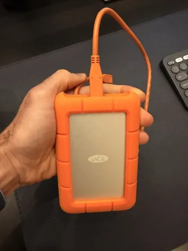 HD externo LaCie 5TB USB-C, original