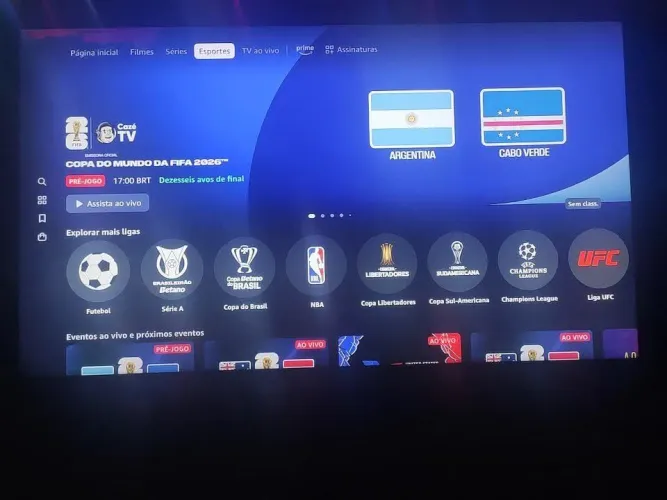 TV Samsung 4K de 50 Polegadas Vendo esse preço $ 900 Reais pq vou comprar outra Som Alto..