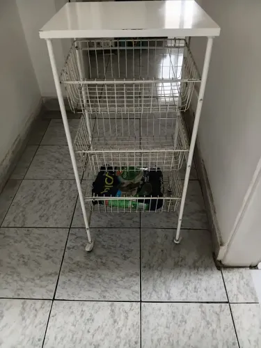 Fruteira com três cestos ideal para familia grande