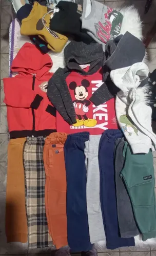Lote menino veste 8 meses 1 ano Total 17 peças