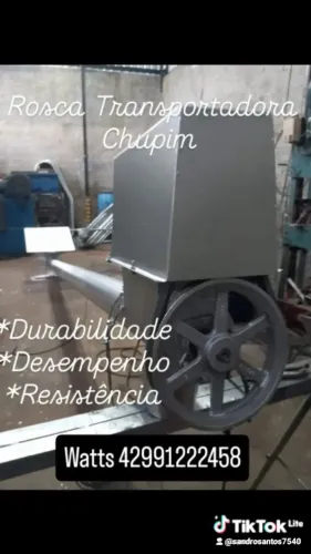 Rosca Transportadora Chupim a pronta entrega!!!!