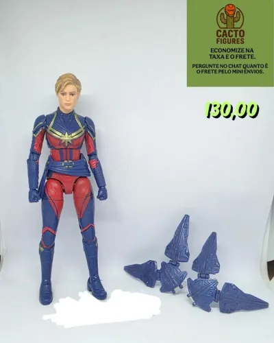 MARVEL LEGENDS CAPITÃ MARVEL 2PACK RESGATE