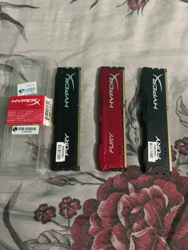 Memória RAM HyperX Fury DDR3 8GB - 3 Pentes [Perfeita p/ Upgrade]