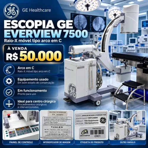 Escopia GE - Aparelho de Escopia EVERVIEW 7500