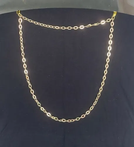 Corrente cartie banhada a ouro 18k
