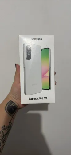 Vendo Samsung A56 NOVO (na caixa)