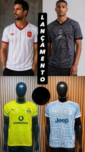 Camisas de times e seleções