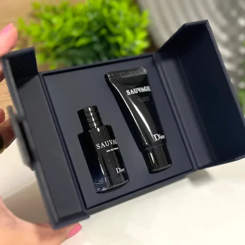 Kit coffret miniatura sauvage e gel de banho 