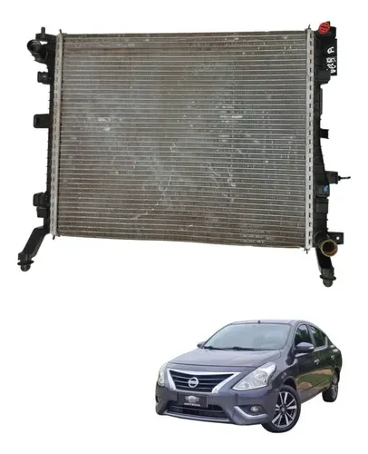 Radiador Agua Motor Nissan Versa 1.6 2017 2018 2019 2020