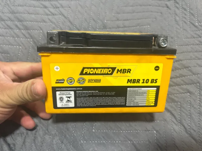Bateria Moto MBR 10 BS