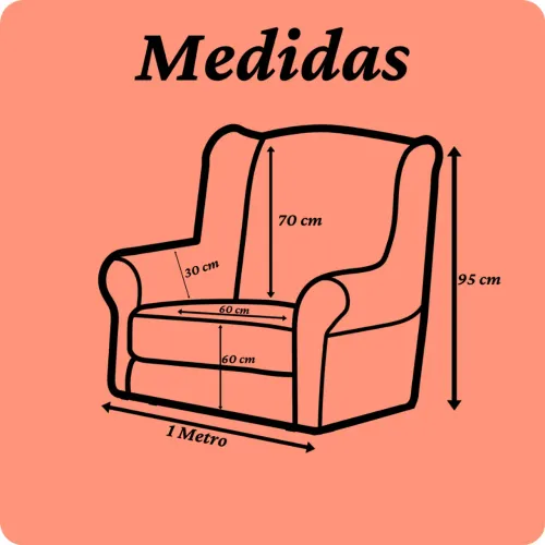 Capa para poltrona