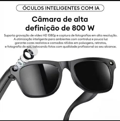 Óculos inteligente, novo lacrado