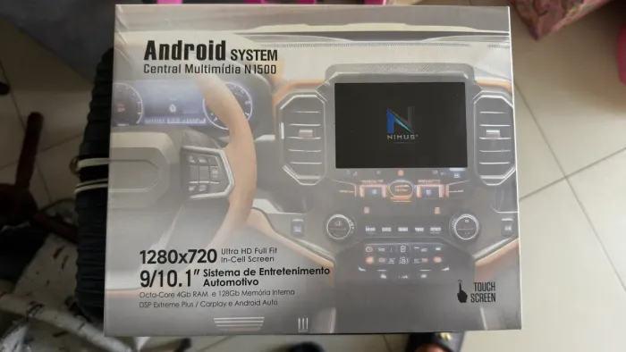 Central Multimídia Nimus N1500 Android (Octa-Core / 4GB RAM / 128GB)