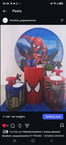 Vendo kit para festa