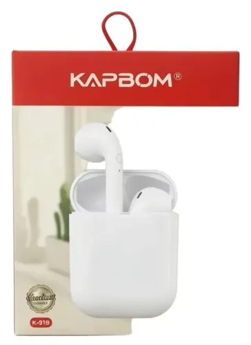 Fone bluetooth Kapbom Novo.
