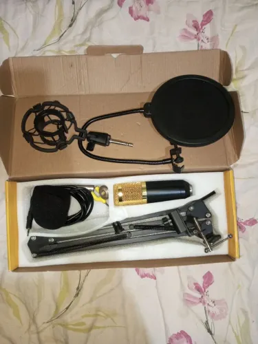 Vendo microfone bm 800 completo 
