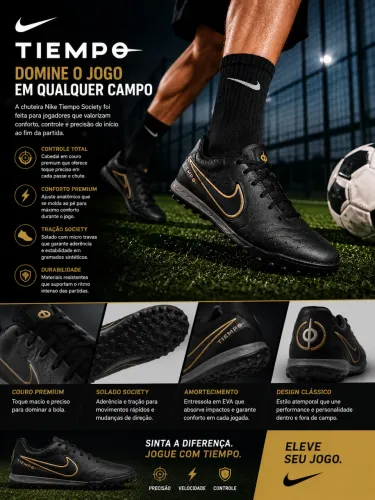 Chuteira Nike Tiempo