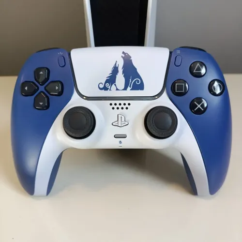 Controle dualsense God Of War Ragnarok com analógicos magnéticos TMR (anti drift)