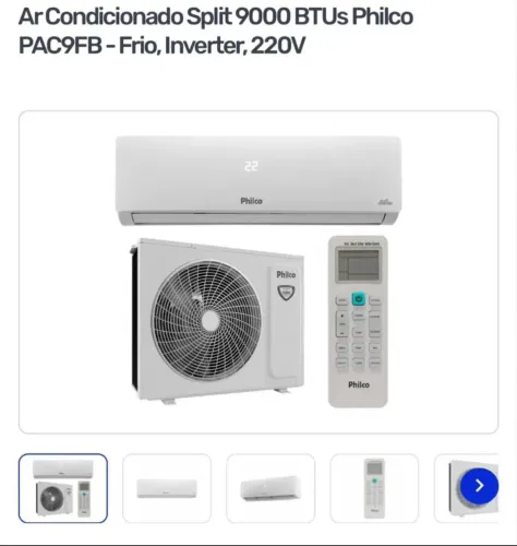 Ar condicionado Novo c nota fiscal