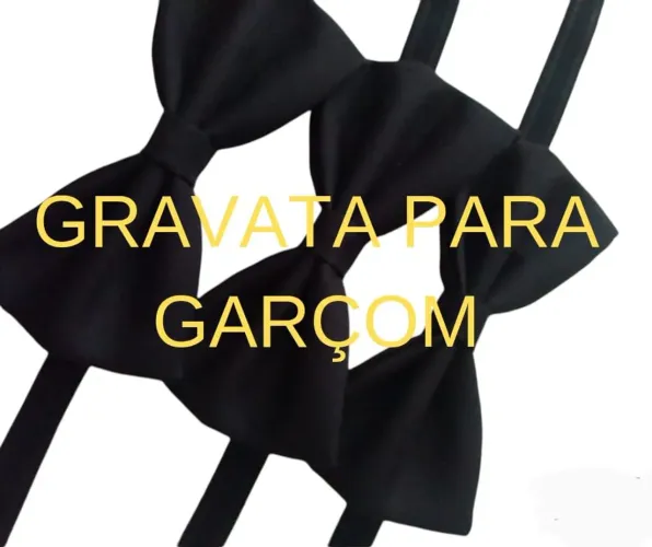 Gravata Borboleta garçom