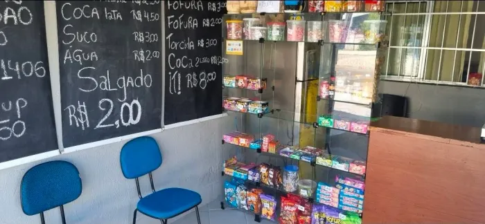 Vitrine expositora para bomboniere