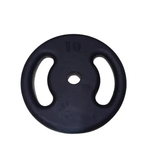 Anilha Pintada 10 kg Vazada - em Ferro Fundido